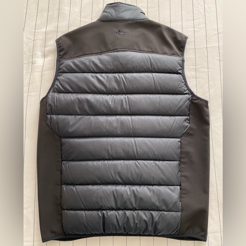 SOLD - G.H. Bass & CO. Men’s Puffer Duck Down Sleeveless Jacket Vest Size Medium - Picture 4 of 7